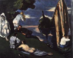 Paul Cezanne Pastoral(Idyll)